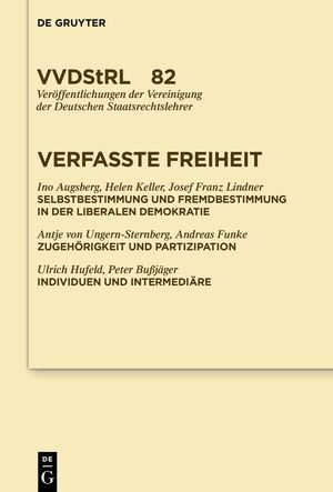 ISBN 9783110779516: Verfasste Freiheit