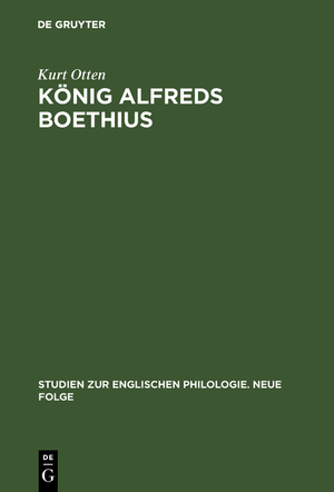 ISBN 9783111025155: Koenig Alfreds Boethius