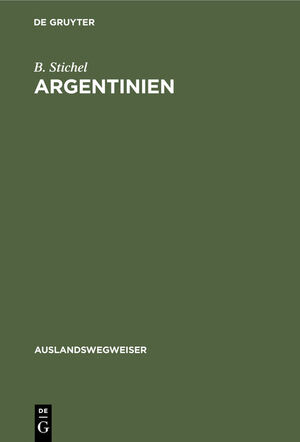 ISBN 9783111049663: Argentinien