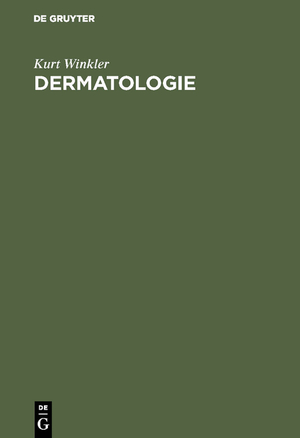 neues Buch – Kurt Winkler – Dermatologie