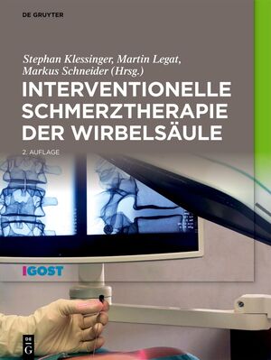 ISBN 9783111168609: Interventionelle Schmerztherapie der Wirbelsaeule