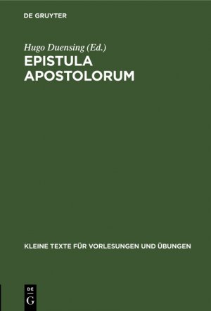 ISBN 9783111219226: Epistula apostolorum