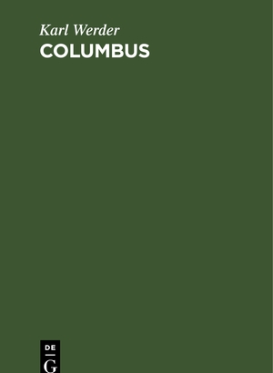 ISBN 9783111317724: Columbus – Trauerspiel