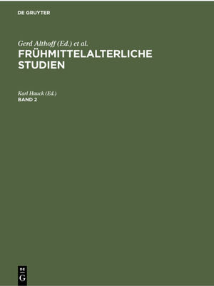 ISBN 9783112300220: Frühmittelalterliche Studien / 1969