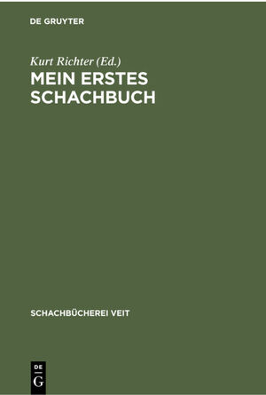 ISBN 9783112300671: Mein erstes Schachbuch – Ein Ratgeber für Anfänger