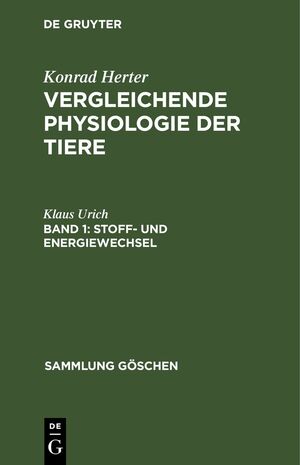 ISBN 9783112310397: Stoff- und Energiewechsel