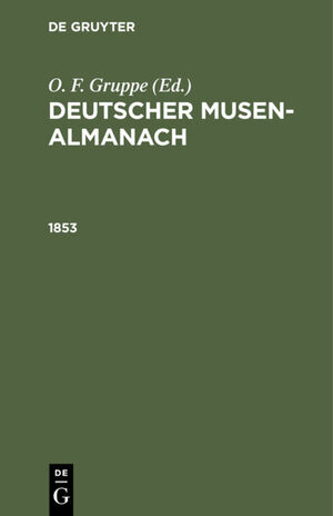 ISBN 9783112388518: Deutscher Musen-Almanach / 1853