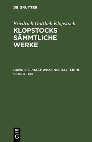 ISBN 9783112408476: Sprachwissenschaftliche Schriften