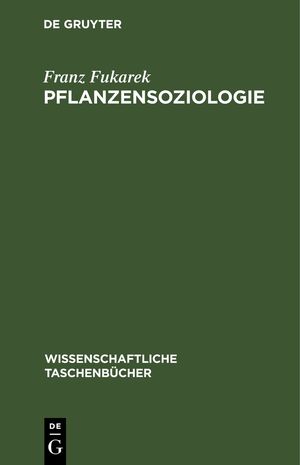 ISBN 9783112643235: Pflanzensoziologie