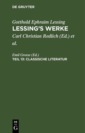 ISBN 9783112666579: Classische Literatur