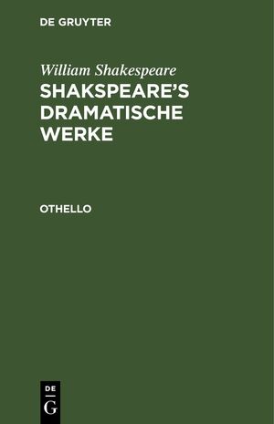 ISBN 9783112690291: Othello