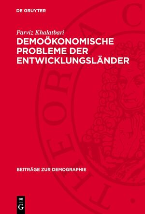 ISBN 9783112701003: Demoökonomische Probleme der Entwicklungsländer