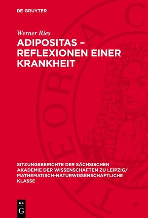 ISBN 9783112725689: Adipositas – Reflexionen einer Krankheit