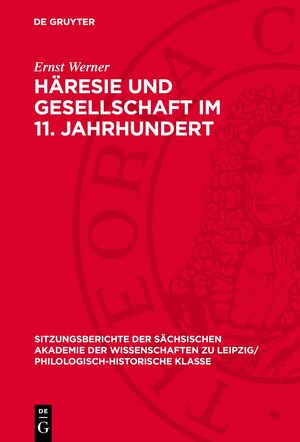 ISBN 9783112726624: Häresie und Gesellschaft im 11. Jahrhundert