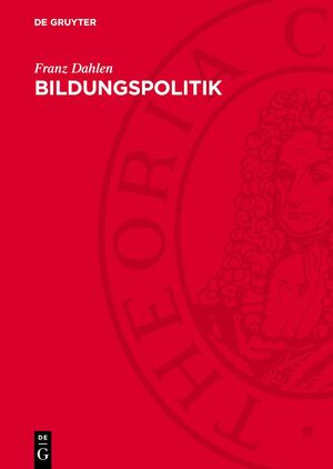 ISBN 9783112735084: Bildungspolitik - erlebt und mitgestaltet