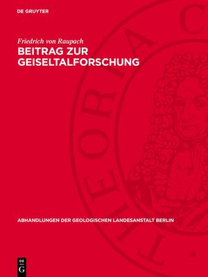 ISBN 9783112764763: Beitrag zur Geiseltalforschung