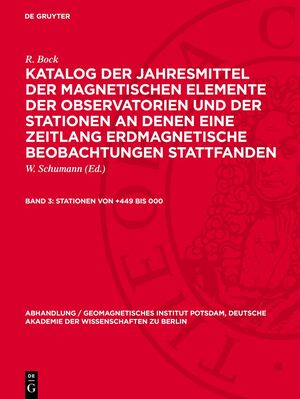 ISBN 9783112767207: Stationen von +449 bis 000