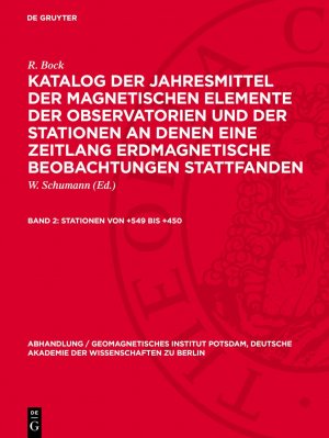 ISBN 9783112767221: Stationen von +549 bis +450