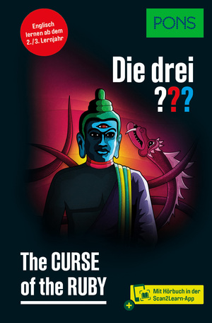 ISBN 9783120101611: PONS Die Drei ??? The Curse of the Ruby | Englisch lernen mit Justus, Peter und Bob und Hörbuch in der Scan2Learn-App | Taschenbuch | PONS Die drei ??? | 128 S. | Deutsch | 2024 | EAN 9783120101611