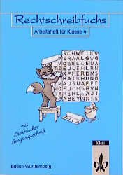 ISBN 9783122424046: Rechtschreibfuchs - Mit reformierter Rechtschreibung und Zeichensetzung – Arbeitsheft für Klasse 4 mit Lateinischer Ausgangsschrift