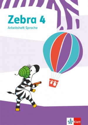 gebrauchtes Buch – Zebra 4 - Arbeitsheft Sprache Klasse 4