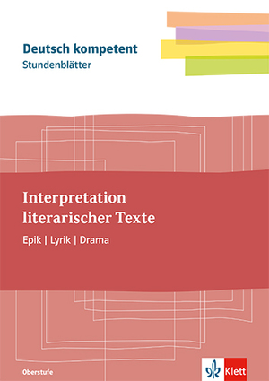 ISBN 9783123526824: Stundenblaetter Interpretationen schreiben. Lyrik, Epik, Drama