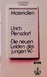 gebrauchtes Buch – Ulrich Plenzdorf – Die neuen Leiden des jungen W. Nur Materialien