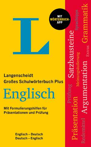 gebrauchtes Buch – Langenscheidt Großes Schulwörterbuch Plus Englisch (Englisch-Deutsch/Deutsch-Englisch) mit Wörterbuch-App