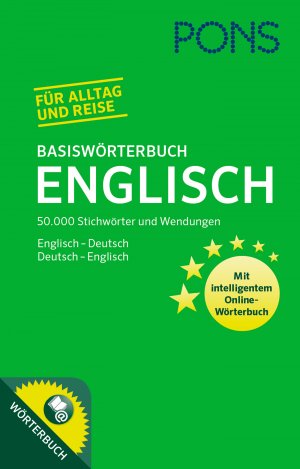 ISBN 9783125160354: PONS Basiswörterbuch Englisch: 50.000 Stichwörter & Wendungen. Mit intelligentem Online-Wörterbuch....