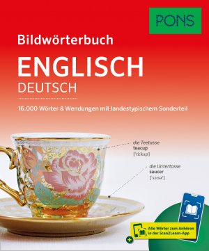 ISBN 9783125164116: PONS Bildwörterbuch Englisch - 16.000 Wörter und Wendungen mit landestypischem Sonderteil und Scan2Learn-App