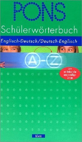 gebrauchtes Buch – Erich Weis – PONS Schülerwörterbuch Englisch. Englisch - Deutsch / Deutsch - Englisch