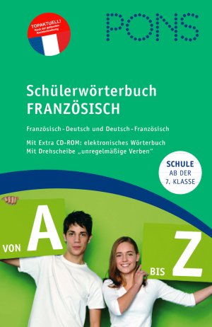 gebrauchtes Buch – Frédéric Auvrai – PONS Schülerwörterbuch Französisch - Französisch-Deutsch / Deutsch-Französisch mit CD-ROM