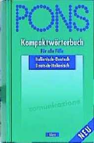 ISBN 9783125173712: PONS Kompaktwörterbuch für alle Fälle – Italienisch-Deutsch /Deutsch-Italienisch