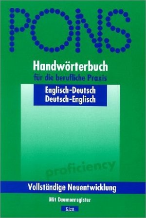 ISBN 9783125179455: PONS Handwörterbuch für die berufliche Praxis Englisch