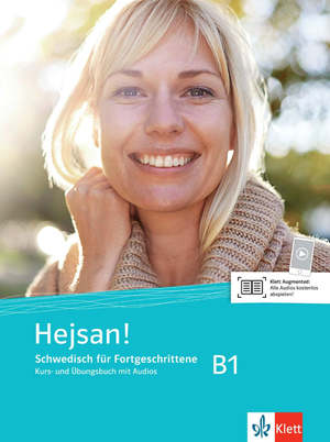 ISBN 9783125279858: Hejsan! B1 - Schwedisch für Fortgeschrittene. Kurs- und Übungsbuch mit Audios