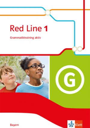 ISBN 9783125473324: Red Line 1. Ausgabe Bayern – Grammatiktraining aktiv Klasse 5