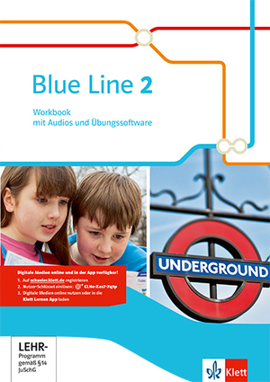 ISBN 9783125478824: Blue Line 2 – Workbook mit Audios und Übungssoftware Klasse 6