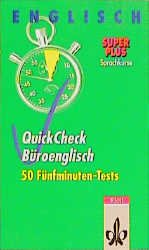 ISBN 9783125605909: Quick Check