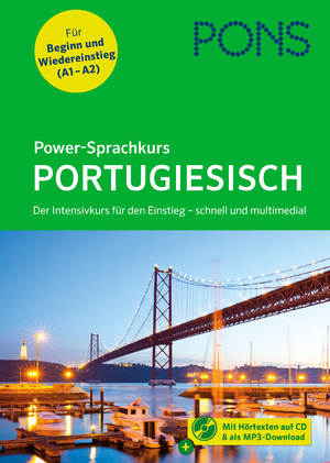 ISBN 9783125624092: Power-Sprachkurs Portugiesisch für Anfänger - Intensivkurs mit Buch, CD, MP3-Download und Online-Tests