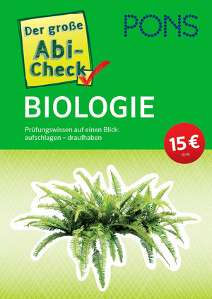 ISBN 9783125625631: PONS Der große Abi-Check Biologie - Prüfungswissen auf einen Blick: aufschlagen - draufhaben