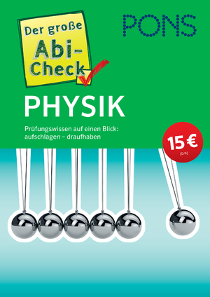 ISBN 9783125625815: PONS Der große Abi-Check Physik: Prüfungswissen auf einen Blick: aufschlagen - draufhaben (PONS Abi-Check)