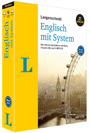 ISBN 9783125631359: Langenscheidt Englisch mit System - Der Intensiv-Sprachkurs mit Buch, 4 Audio-CDs und MP3-CD