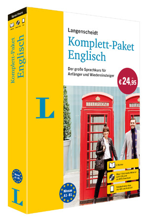 ISBN 9783125635128: Langenscheidt Komplett-Paket Englisch – Der große Sprachkurs für Anfänger und Wiedereinsteiger – mit CDs, MP3-Download und Vokabeltrainer-App