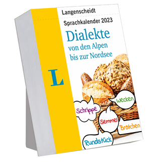 ISBN 9783125635333: Langenscheidt Sprachkalender Dialekte 2023 : Von den Alpen bis zur Nordsee Von den Alpen bis zur Nordsee