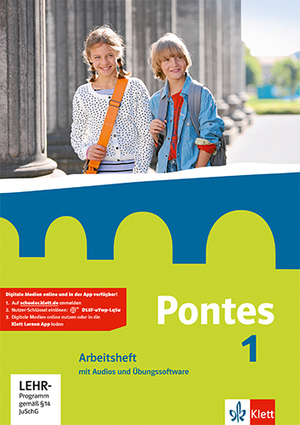 ISBN 9783126223034: Pontes 1 - Arbeitsheft mit Audios und Übungssoftware 1. Lernjahr