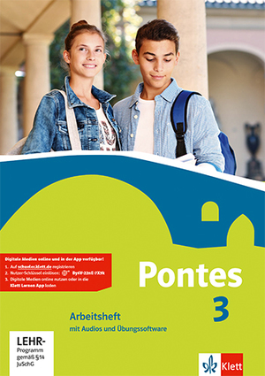 ISBN 9783126223232: Pontes 3 - Arbeitsheft mit Audios und Übungssoftware 3. Lernjahr