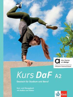 ISBN 9783126768405: Kurs DaF A2 - Hybride Ausgabe allango - Deutsch für Studium und Beruf. Kurs- und Übungsbuch mit Audios und Videos inklusive Lizenzschlüssel allango (24 Monate)