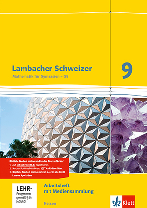 gebrauchtes Buch – Lambacher Schweizer Mathematik 9 - G8. Ausgabe Hessen