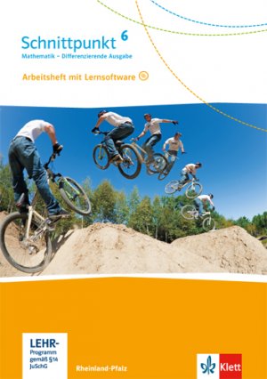 ISBN 9783127442656: Schnittpunkt Mathematik 6. Differenzierende Ausgabe Rheinland-Pfalz und Saarland – Arbeitsheft mit Lösungsheft und Lernsoftware Klasse 6