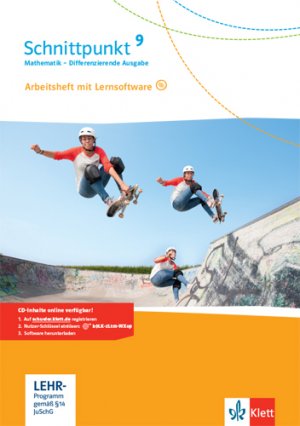 ISBN 9783127445954: Schnittpunkt Mathematik 9. Differenzierende Ausgabe – Arbeitsheft mit Lösungsheft und Lernsoftware Klasse 9